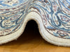 Persian Hand-Knotted Nain Rug Wool & Silk Size: 197 x 125 cm - Rugs Direct