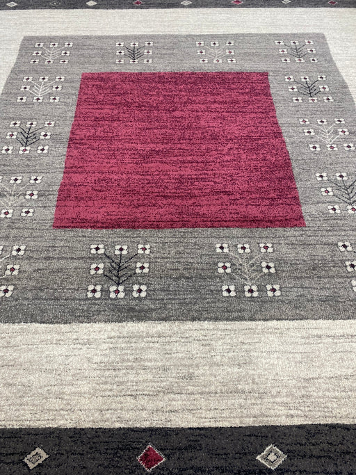 Contemporary Design Infinity Square Rug (32546-8565) Size: 240 x 240cm- Rugs Direct 