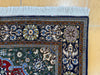 Persian Qum Hand-Knotted Wool & Silk Rug Size:213cm x 150cm - Rugs Direct