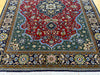 Persian Qum Hand-Knotted Wool & Silk Rug Size:213cm x 150cm - Rugs Direct