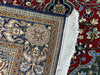 Persian Qum Hand-Knotted Wool & Silk Rug Size:213cm x 150cm - Rugs Direct