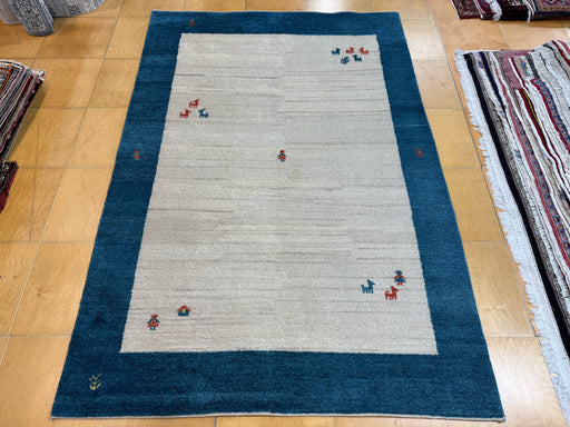 Persian Handknotted Gabbeh Rug Size: 197 x 290 cm - Rugs Direct
