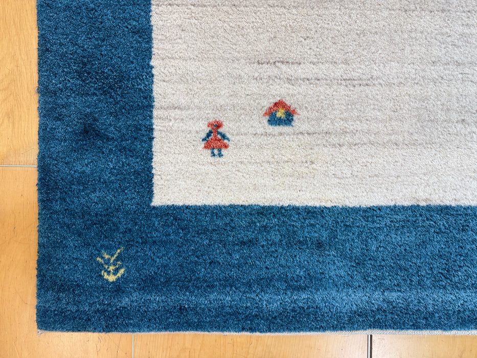 Persian Handknotted Gabbeh Rug Size: 197 x 290 cm