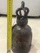 Antique Thai Bronze Temple Bell – Elephant Relief Design- Rugs Direct