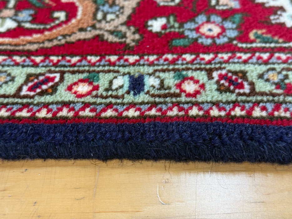 Hand-Knotted Authentic Persian Tabriz Rug Size: 197 x 147cm - Rugs Direct