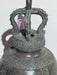 Antique Thai Bronze Temple Bell with Elephant Motif – Hand-Cast- Rugs Direct 