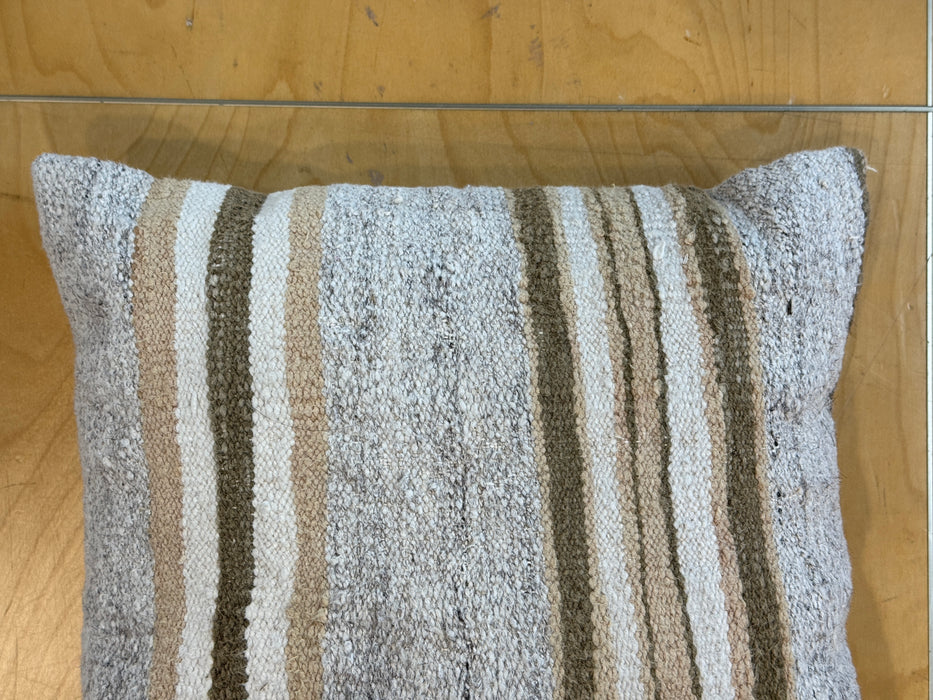 TURKISH HAND MADE VINTAGE RUG CUSHION