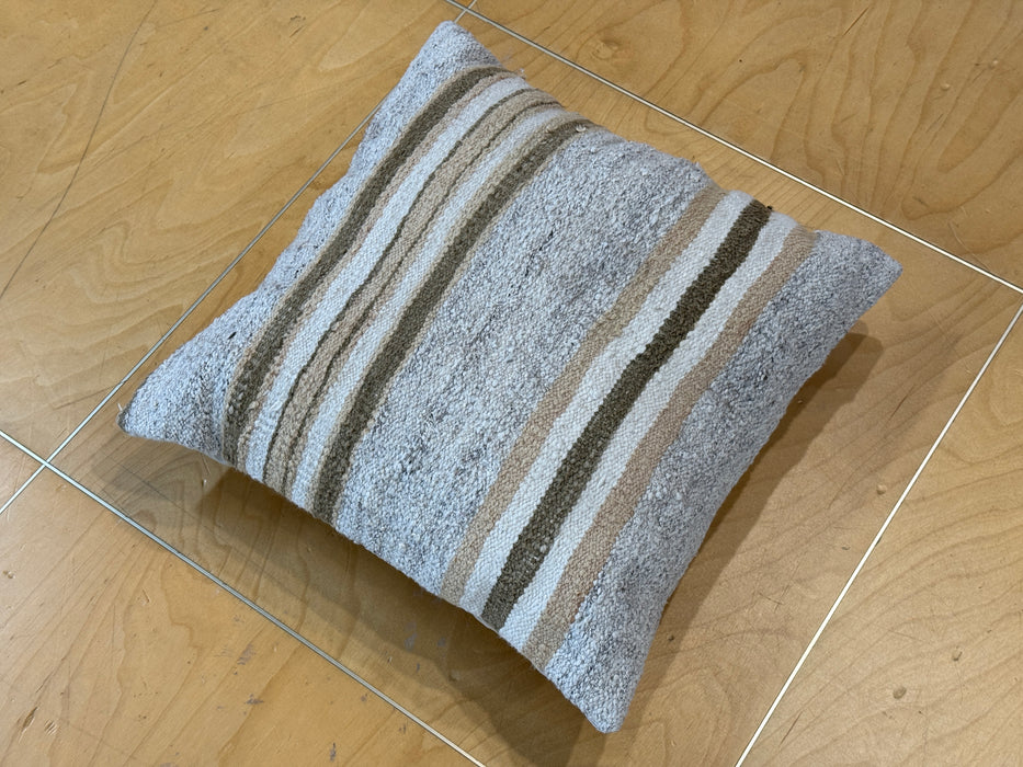 TURKISH HAND MADE VINTAGE RUG CUSHION
