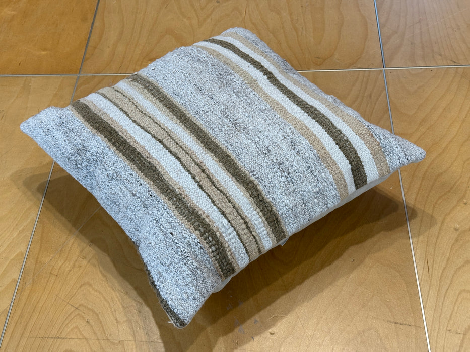 TURKISH HAND MADE VINTAGE RUG CUSHION