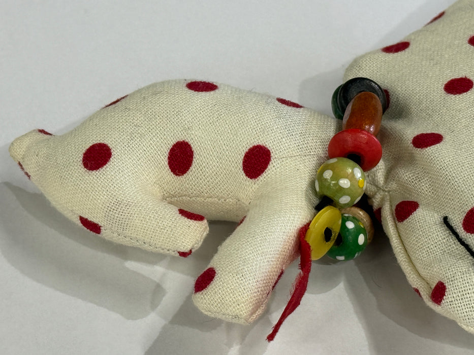 Fabric Dog Doll Toy Keyring with Reusable Folding Shopping Bag - Rugs Direct