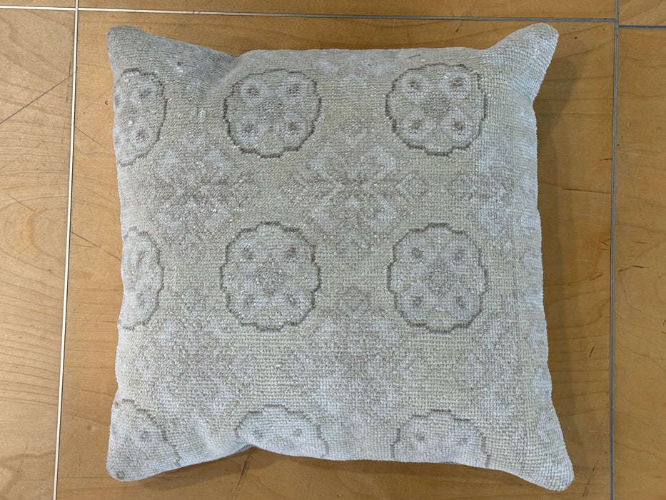 Turkish Hand Made Vintage Rug Cushion - Rugs Direct