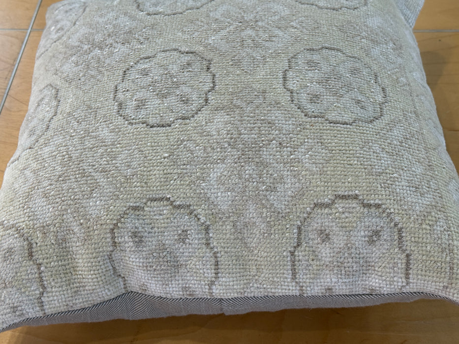 Turkish Hand Made Vintage Rug Cushion - Rugs Direct