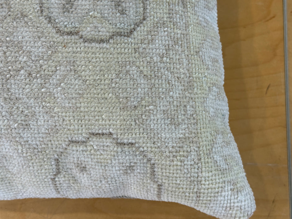 Turkish Hand Made Vintage Rug Cushion - Rugs Direct
