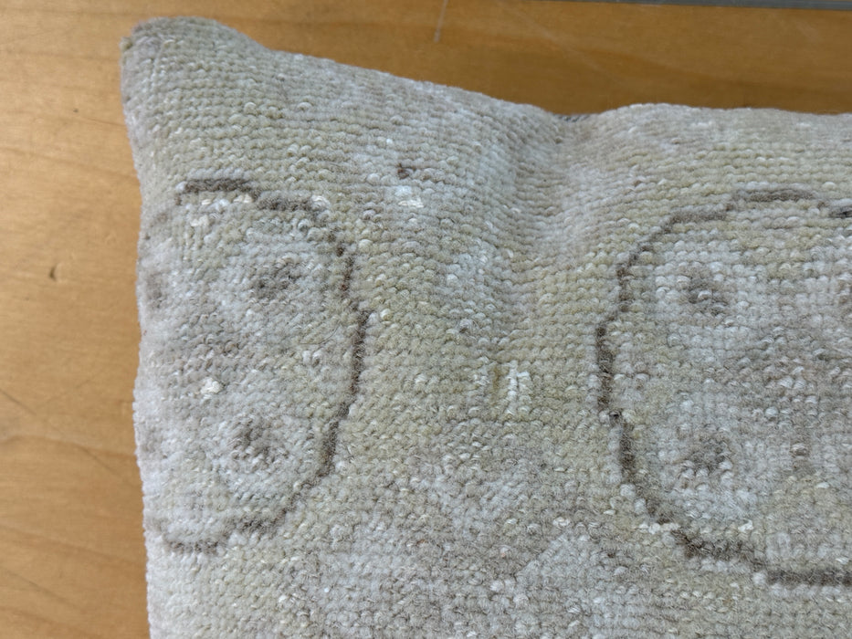 Turkish Hand Made Vintage Rug Cushion - Rugs Direct