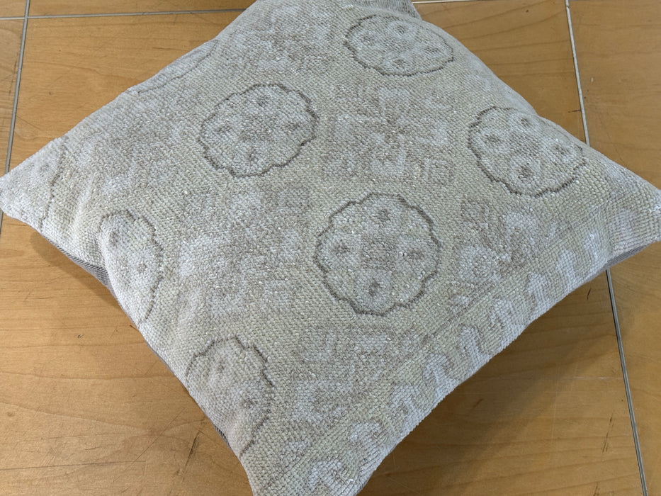 Turkish Hand Made Vintage Rug Cushion