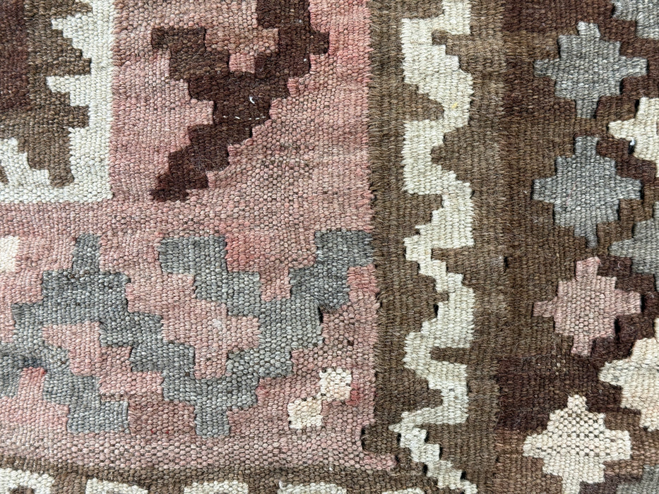 Turkish Hand Made Vintage Kilim Cushion Size: 50 x 50cm - Rugs Direct