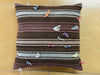 Turkish Hand Made Vintage Kilim Cushion Size: 50 x 50cm - Rugs Direct
