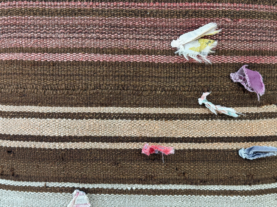 Turkish Hand Made Vintage Kilim Cushion Size: 50 x 50cm - Rugs Direct