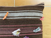 Turkish Hand Made Vintage Kilim Cushion Size: 50 x 50cm - Rugs Direct