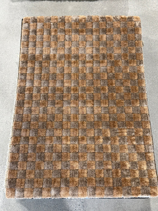 Luxurious Textured Modern Design Masai Rug (14010-1272)