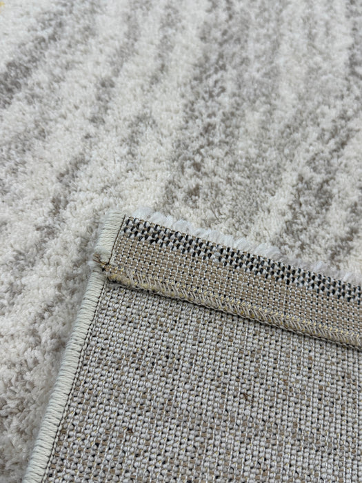 Modern Gold and Grey Marble Accent Rug (37166-6394)