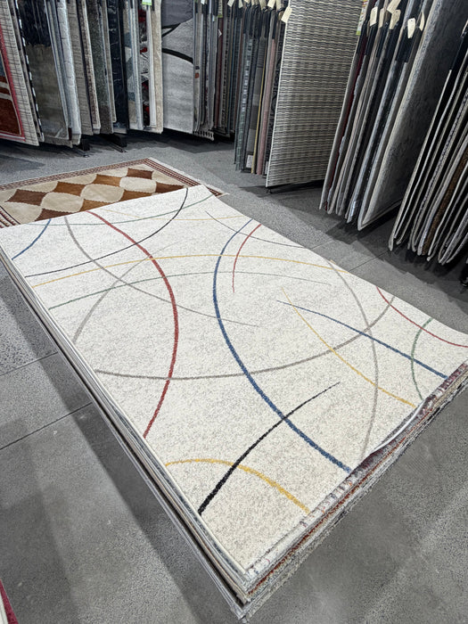 Abstract Arc Multi-Tone Accent Rug (37161-6364)