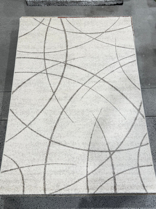 Modern Abstract Line Art Accent Rug (37161-6374)