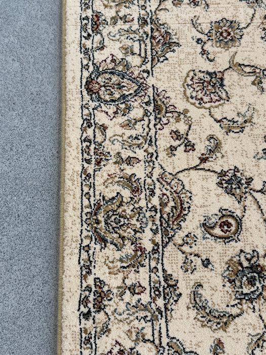 Da Vinci Soft Gold Colour Traditional Pattern Hallway Runner 80cm Wide x Cut to Order