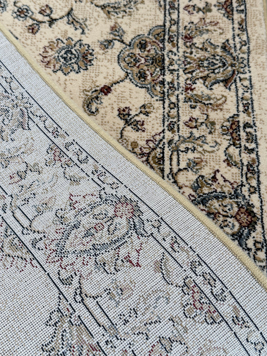 Da Vinci Soft Gold Colour Traditional Pattern Hallway Runner 80cm Wide x Cut to Order