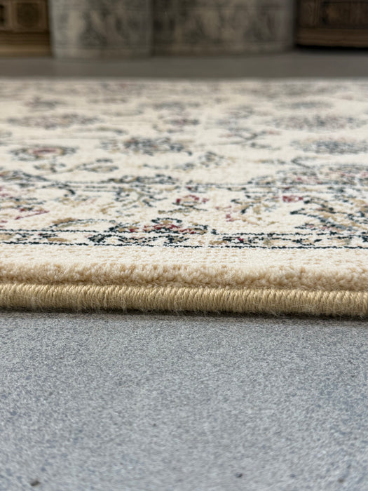 Da Vinci Soft Gold Colour Traditional Pattern Hallway Runner 80cm Wide x Cut to Order