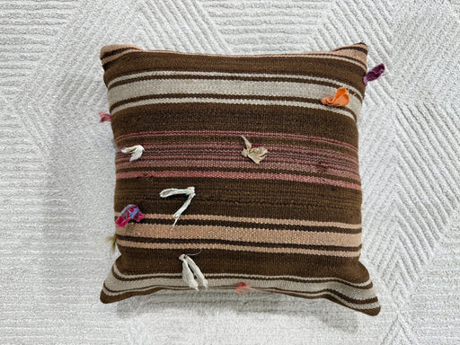 Turkish Hand Made Vintage Kilim Cushion- Rugs Direct