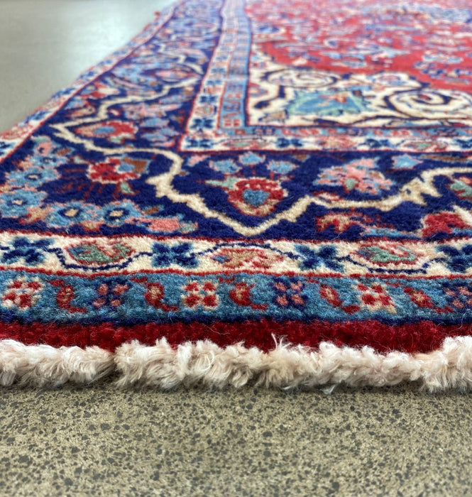 Persian Hand Knotted Kashan Rug Size: 218 x 111cm- Rugs Direct