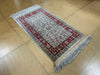 Authentic Persian Silk Hand-Knotted Wall Rug Size: 90 x 44cm - Rugs Direct