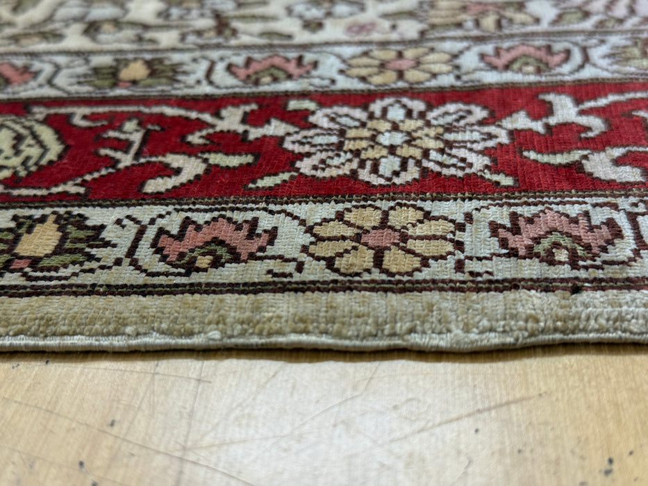 Authentic Persian Silk Hand-Knotted Wall Rug Size: 90 x 44cm - Rugs Direct