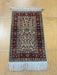 Authentic Persian Silk Hand-Knotted Wall Rug Size: 90 x 44cm - Rugs Direct