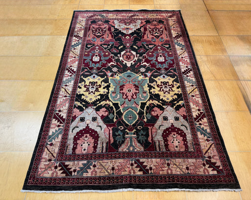 Gorgeous One Of a Kind Afghan Hand Knotted Choubi Rug Size: 204 x 315cm - Rugs Direct