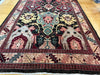 Gorgeous One Of a Kind Afghan Hand Knotted Choubi Rug Size: 204 x 315cm - Rugs Direct