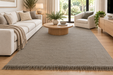 Jute Khaki Rug  Size: 200 x 300cm- Rugs Direct NZ