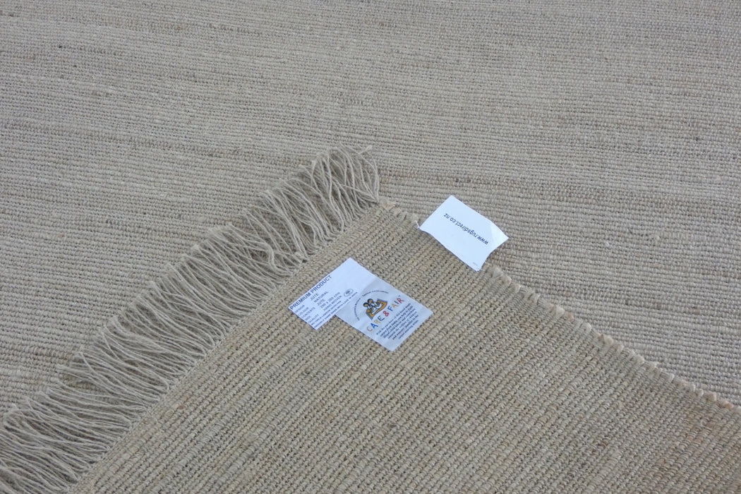 Handmade Natural Jute Rug Size: 200 x 300cm- Rugs Direct NZ