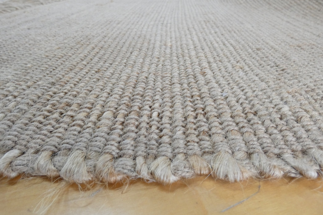 Handmade Natural Jute Rug Size: 200 x 300cm- Rugs Direct NZ