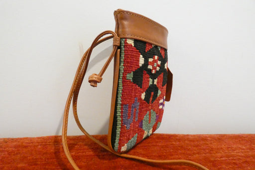 One-of-a-Kind Anatolian Kilim Mini Crossbody Bag "Kaan"- Rugs Direct 