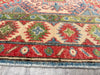 Afghan Hand Knotted Kazak Hallway Runner Size: 83 x 292cm- Rugs Direct 