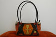One-of-a-Kind Anatolian Kilim Leather Handbag "Tina"- Rugs Direct 