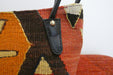 One-of-a-Kind Anatolian Kilim Leather Handbag "Tina"- Rugs Direct 