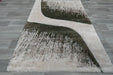 Contemporary Abstract Landscape Textured California Shaggy Rug- Rugs Direct 