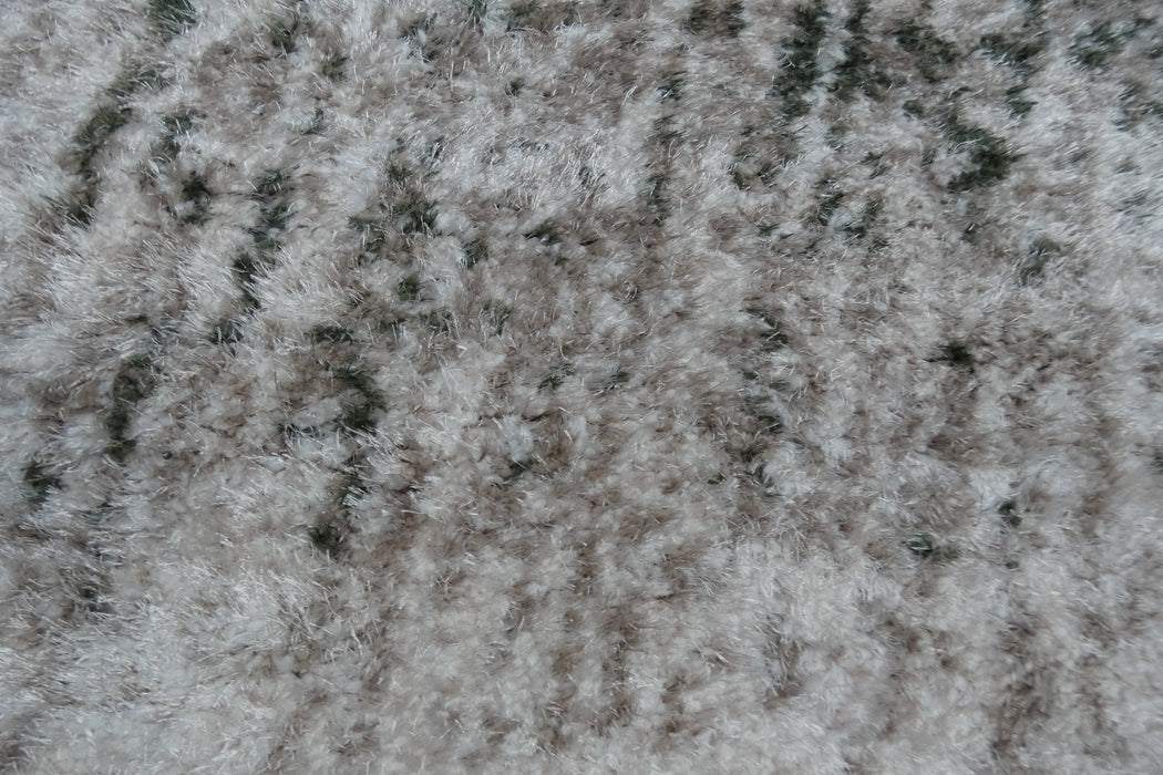 Contemporary Abstract Landscape Textured California Shaggy Rug- Rugs Direct 