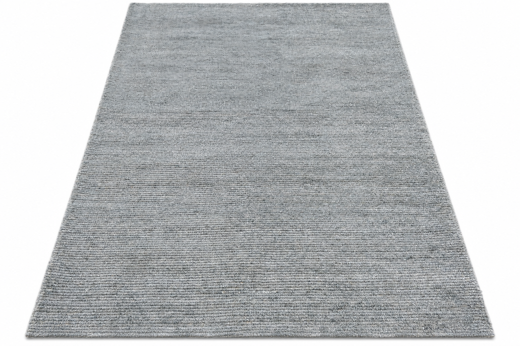 Madrid Duck Egg Blue – Handmade Bamboo Silk Rug