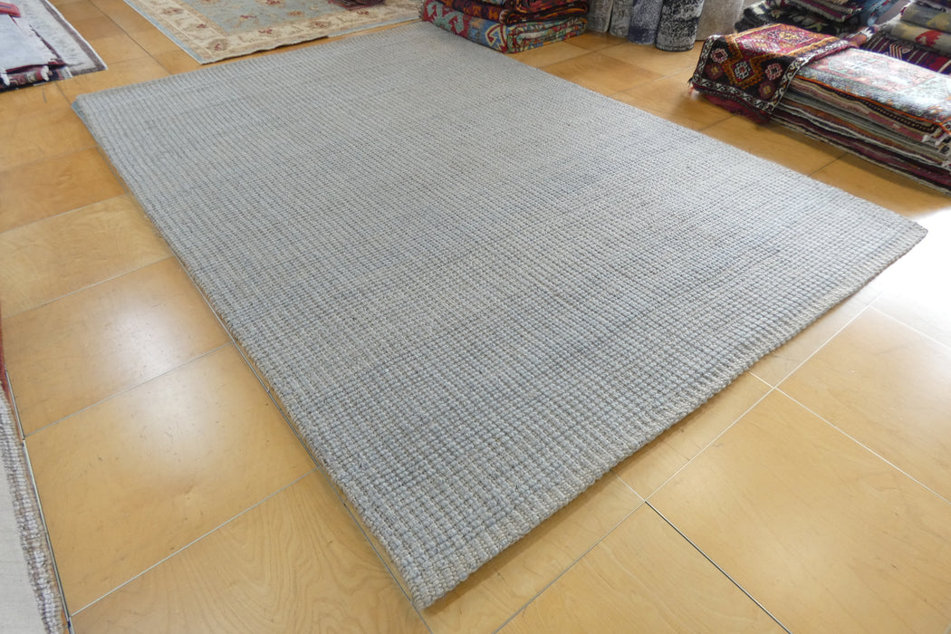 Morgan Collection – Cement | Handmade Wool & Jute Rug- Rugs Direct NZ