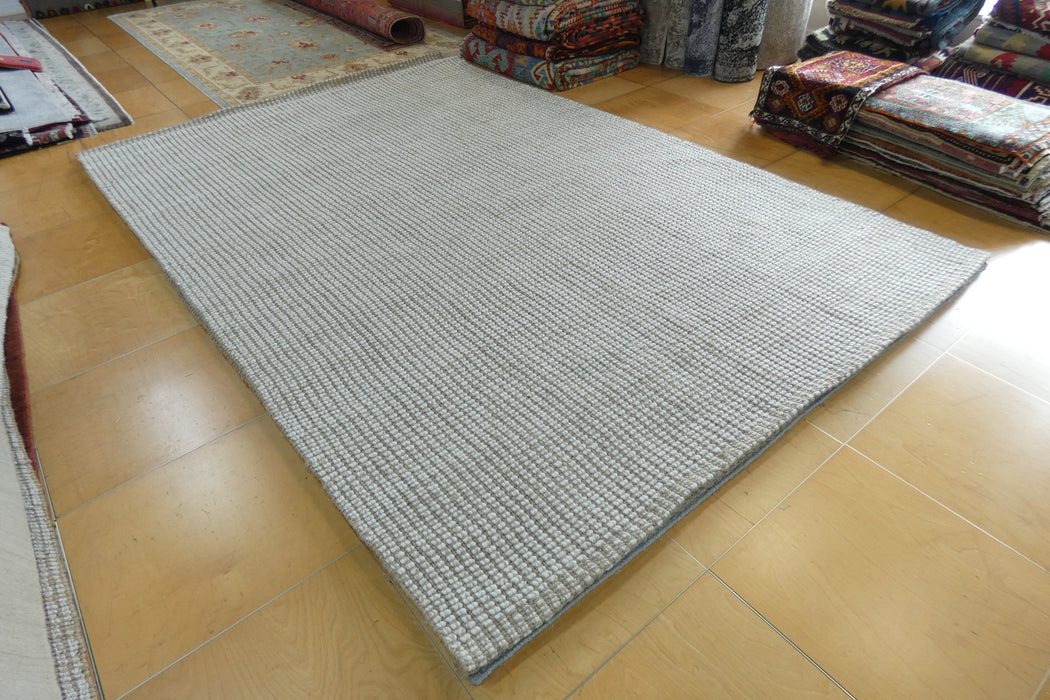 Morgan Collection – Milk | Handmade Wool & Jute Rug- Rugs Direct NZ