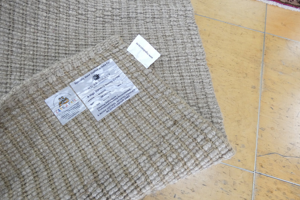 Morgan Collection – Mouse Handmade Wool & Jute Rug- Rugs Direct NZ